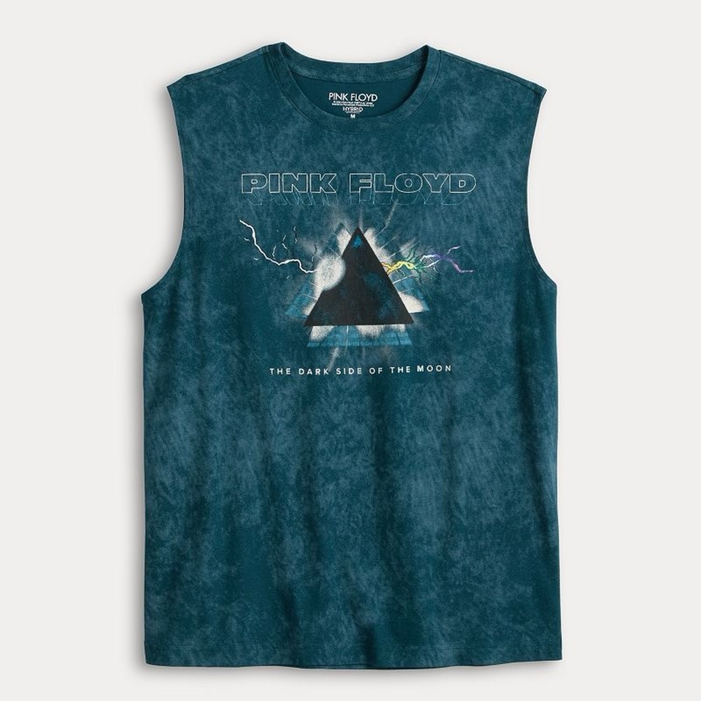 Hybrid Apparel Pink Floyd Blue Graphic Tee